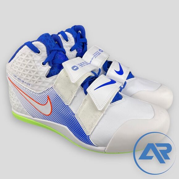 Nike Zoom Javelin Elite 3 Men’s Size 10.5 Track & Field White Blue AJ8119-102 - Picture 1 of 7